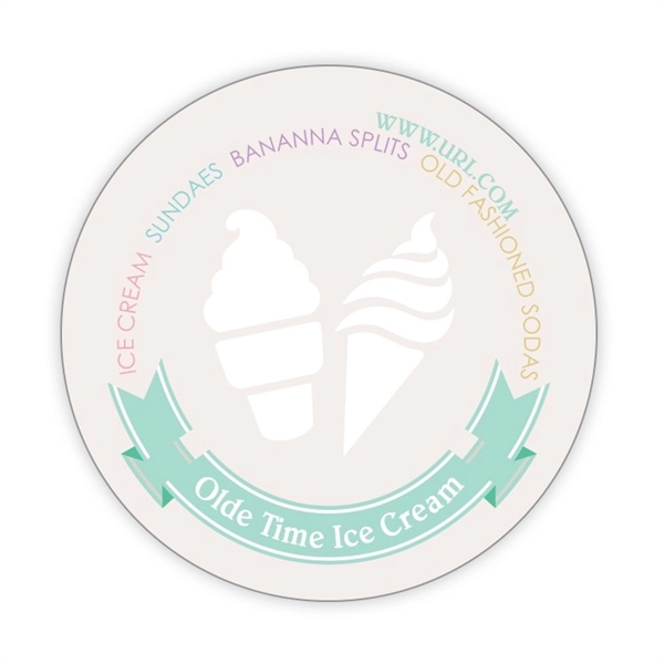 Magnet - 5.25 Inch Diameter Circle - 25 Mil.... from ASI 91760 Tradenet Publishing / TradeNet Line