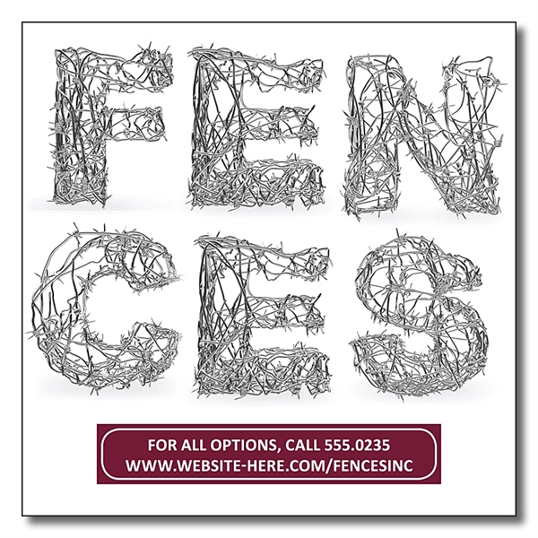 Magnet - 2.875x2.875 Square Corners - 20 Mil.... from ASI 91760 Tradenet Publishing / TradeNet Line