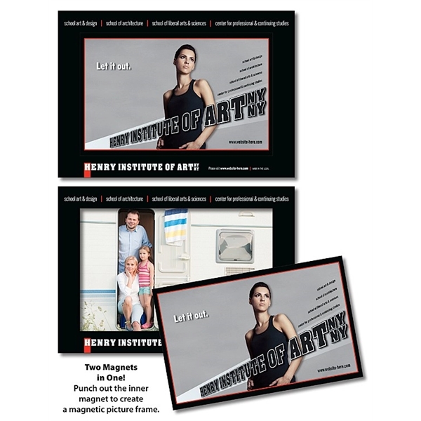 Magnet - Picture Frame (4.75x6.75) - 25 Mil.... from ASI 91760 Tradenet Publishing / TradeNet Line