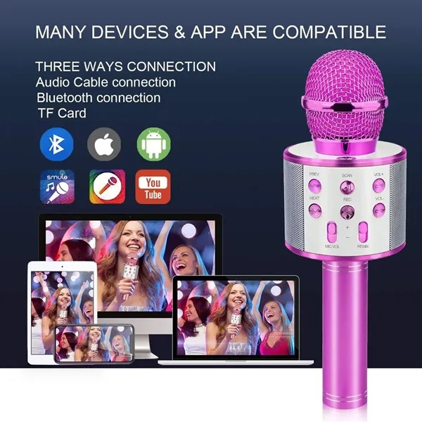 Kidder iBank® Bluetooth Karaoke Microphone... from ASI 79909 Promotek