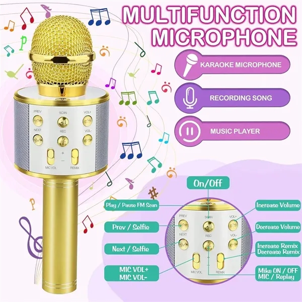 Kidder iBank® Bluetooth Karaoke Microphone... from ASI 79909 Promotek