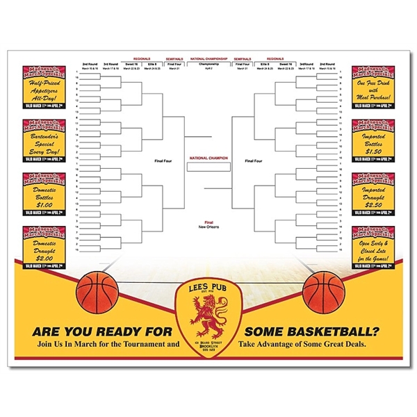 Place Mats - 11x14 Paper... from ASI 91760 Tradenet Publishing / TradeNet Line