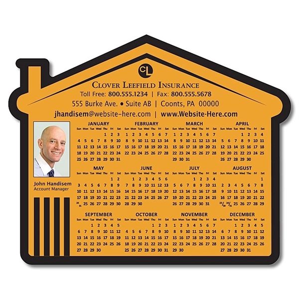 Magnet - House Shape (4.25x3.5) - 20 mil.... from ASI 91760 Tradenet Publishing / TradeNet Line