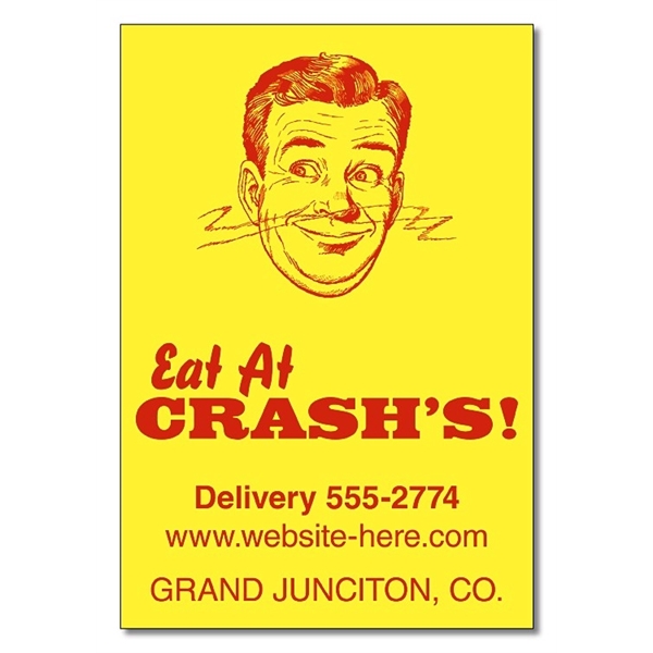 Magnet - 3.25x4.75 Square Corners - 25 mil.... from ASI 91760 Tradenet Publishing / TradeNet Line