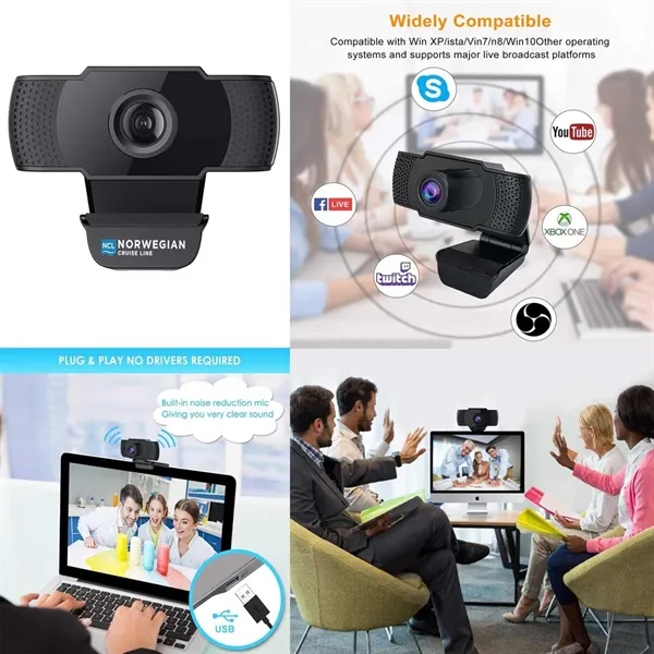 Webcam with Microphone for Desktop or Laptop Computers... from ASI 79909 Promotek