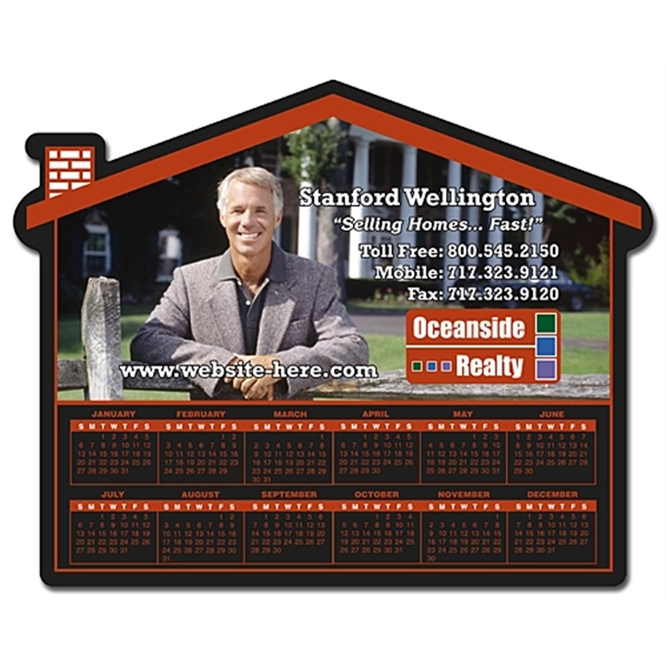 Magnet - House Shape (6x4.75) - 20 Mil.... from ASI 91760 Tradenet Publishing / TradeNet Line