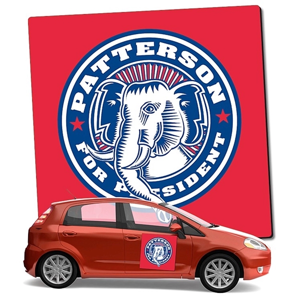 Political Magnetic Car/Truck/Auto/Vehicle Signs - 24x24 Roun... from ASI 91760 Tradenet Publishing / TradeNet Line