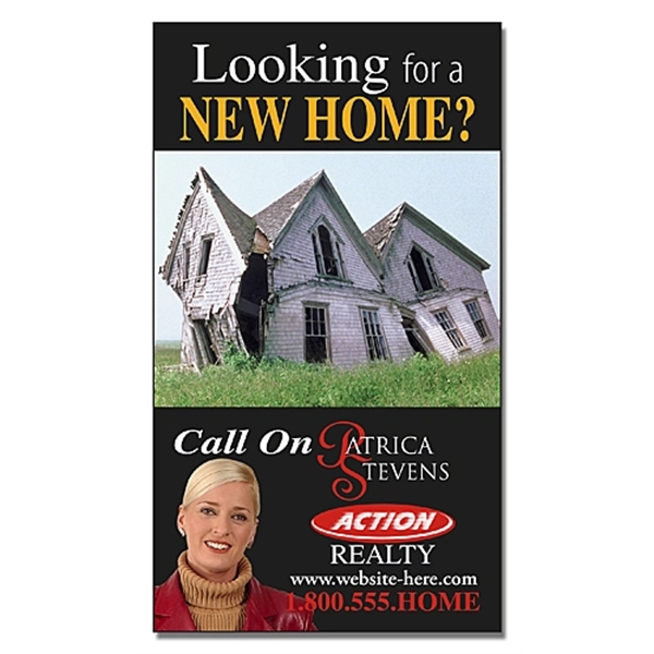 Real Estate Business Card Magnet - 3.5x2 (Square Corners) -... from ASI 91760 Tradenet Publishing / TradeNet Line