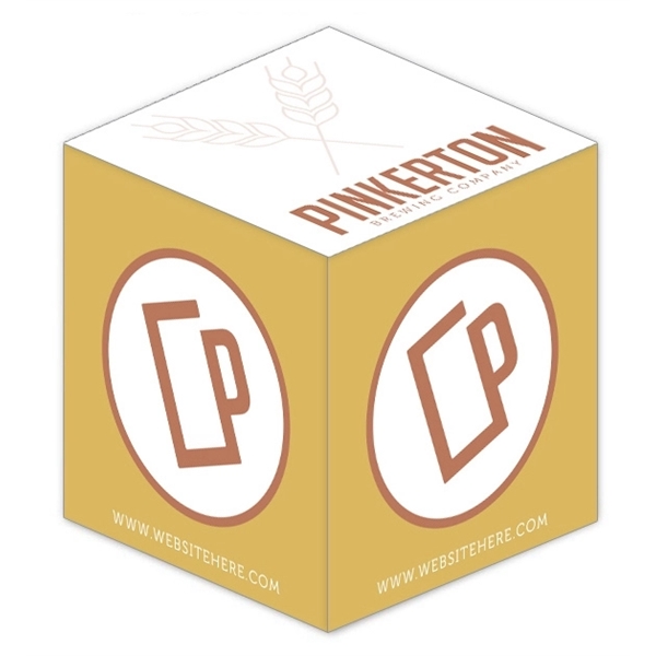 Stik-ON - Adhesive Note Cubes - 3.375x3.375x3.375-2 Color.... from ASI 91760 Tradenet Publishing / TradeNet Line