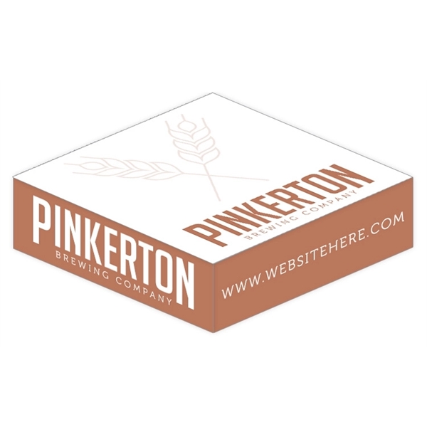 Stik-ON - Adhesive Note Cubes - 3.875x3.875x0.96875-1 Color.... from ASI 91760 Tradenet Publishing / TradeNet Line