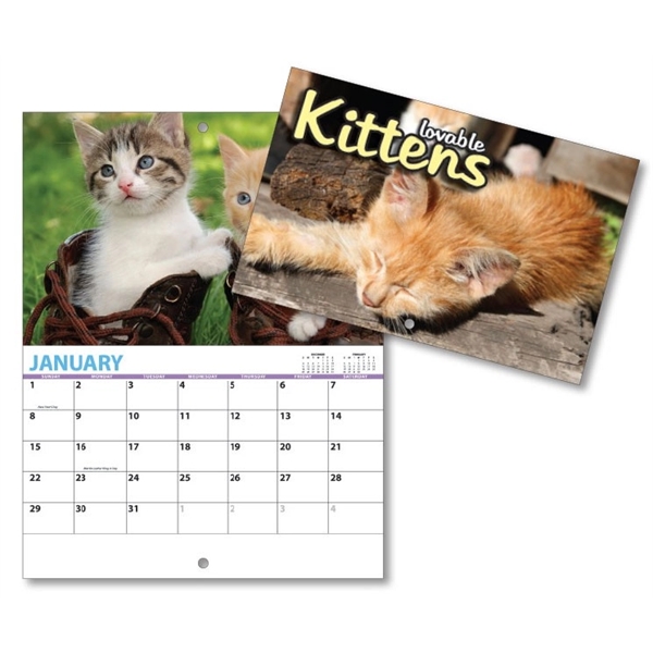 13 Month Mini Custom Photo Appointment Wall Calendar - KITTE... from ASI 91760 Tradenet Publishing / TradeNet Line