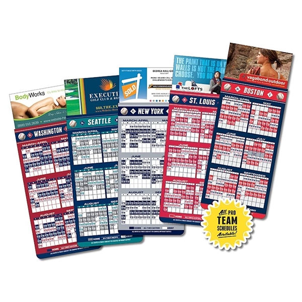 Magna-Card Business Card Magnet - Baseball Schedules (3.5 x... from ASI 91760 Tradenet Publishing / TradeNet Line