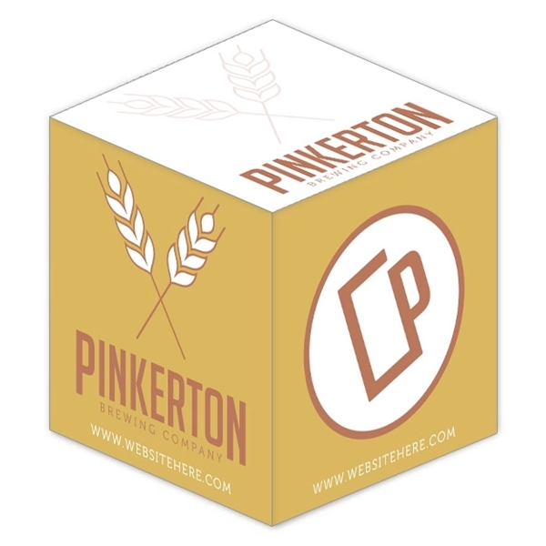 Stik-ON - Adhesive Note Cubes - 3.875x3.875x3.875-2 Color.... from ASI 91760 Tradenet Publishing / TradeNet Line