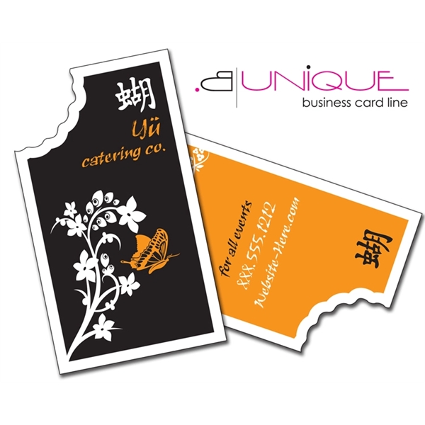 Extra-Thick UV-Coated (1S) Paper Business Card - B. Unique S... from ASI 91760 Tradenet Publishing / TradeNet Line