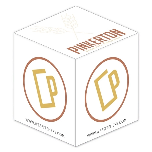 Stik-ON - Adhesive Note Cubes - 3.875x3.875x3.875-3 Color.... from ASI 91760 Tradenet Publishing / TradeNet Line