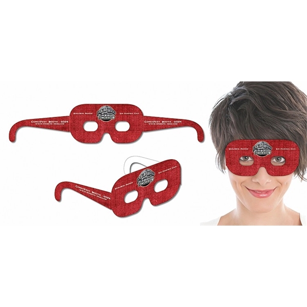 Mask Glasses - UV-Coated (1S) Extra-Thick Paper - 16.25x3.25... from ASI 91760 Tradenet Publishing / TradeNet Line