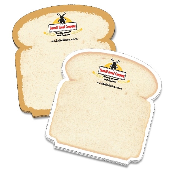 Stik-ON Shape Adhesive Notes - Bread Slice (4x4.25) - 50... from ASI 91760 Tradenet Publishing / TradeNet Line