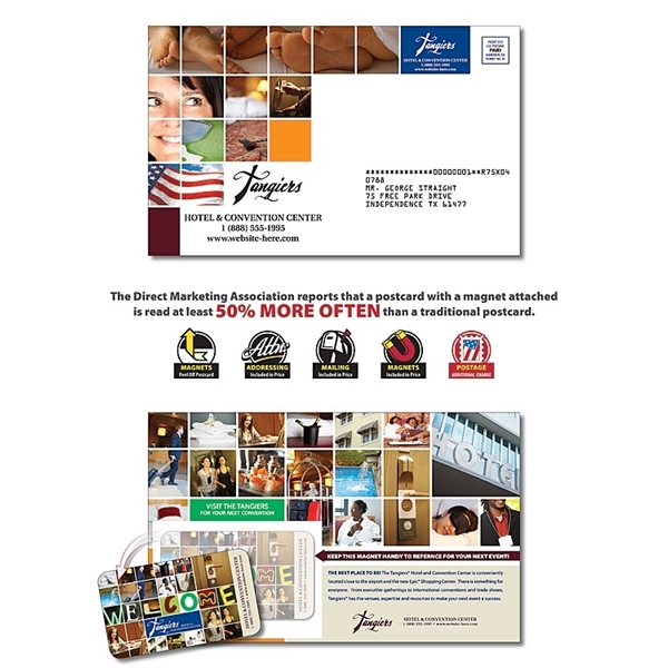 Magna-Peel Postcard (8.5x5.25) - Laminated with Business Car... from ASI 91760 Tradenet Publishing / TradeNet Line