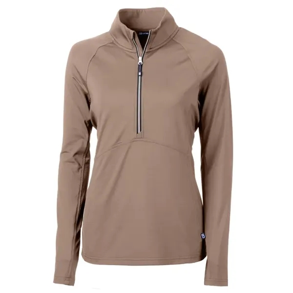 Women's pullover with a half-zip, raglan sleeves, and locker loop.... from ASI 47965 Cutter & Buck