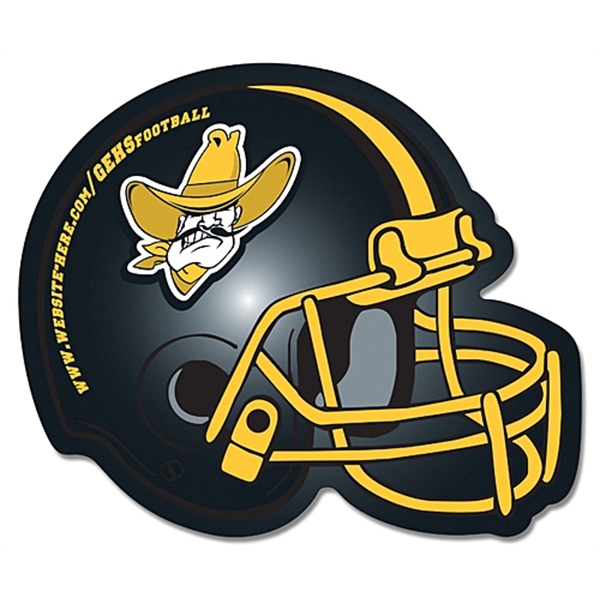 Magnet - Football Helmet Shape (4.25x3.5) Right Facing- 25 m... from ASI 91760 Tradenet Publishing / TradeNet Line
