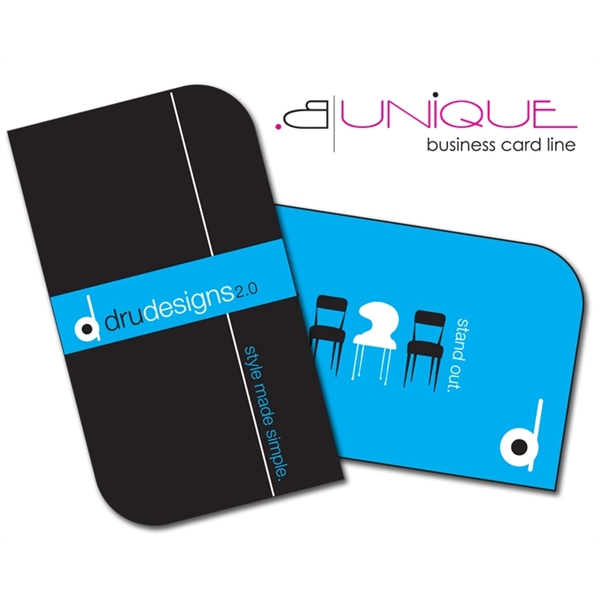Extra-Thick UV-Coated (1S) Paper Business Card - B. Unique S... from ASI 91760 Tradenet Publishing / TradeNet Line