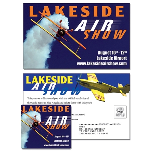 Magna-Seal Postcard (8.5x5.25) Laminated with 3.5x4 Magnet (... from ASI 91760 Tradenet Publishing / TradeNet Line