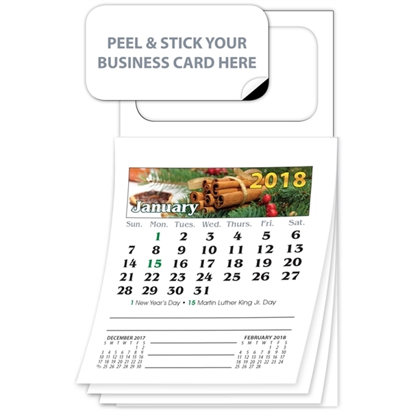 Magnetic Standard 12-Month Calendar (MBC) - Jan. 2016 w/Cove... from ASI 91760 Tradenet Publishing