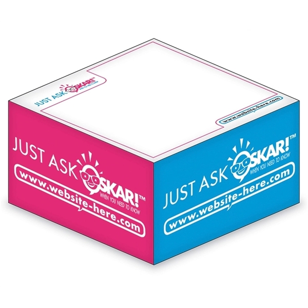 Stik-ON - Adhesive Note Cubes - 2.75x2.75x1.375-2 Colors.... from ASI 91760 Tradenet Publishing / TradeNet Line