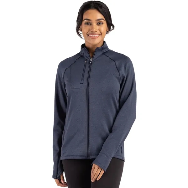 Cutter & Buck Peshastin Eco Fleece Recycled Womens Full Z...... from ASI 47965 Cutter & Buck