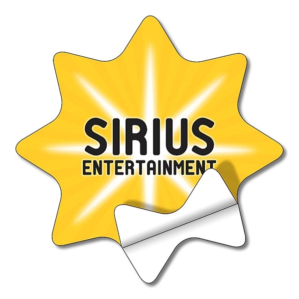 Custom Size / Shape (3 up) -Sticker / Decal / Label... from ASI 91760 Tradenet Publishing / TradeNet Line