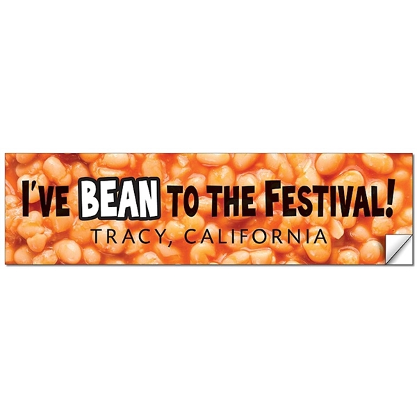 Bumper Sticker / Decal - UV-Coated Vinyl - 11x3 Rectangle Sh... from ASI 91760 Tradenet Publishing / TradeNet Line