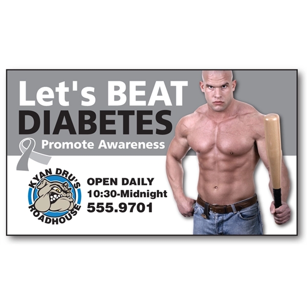 Awareness Business Card Magnet - 3.5x2 (Square Corners) - 25... from ASI 91760 Tradenet Publishing / TradeNet Line