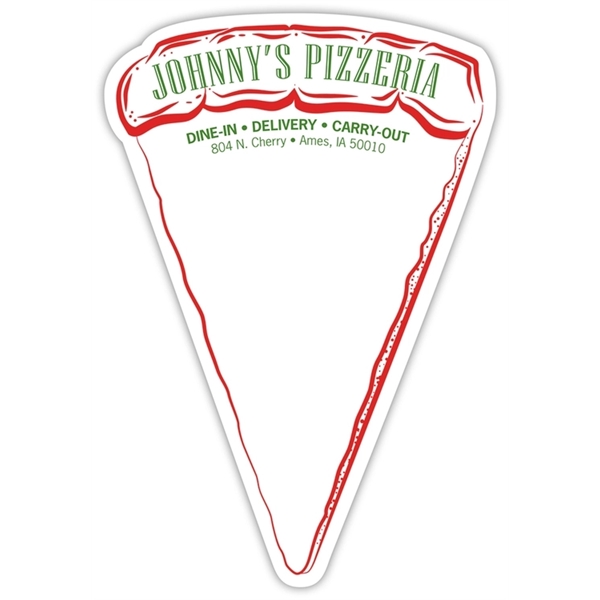 Stik-ON Shape Adhesive Notes - Pizza / Pie Slice - 25Sheet.... from ASI 91760 Tradenet Publishing / TradeNet Line
