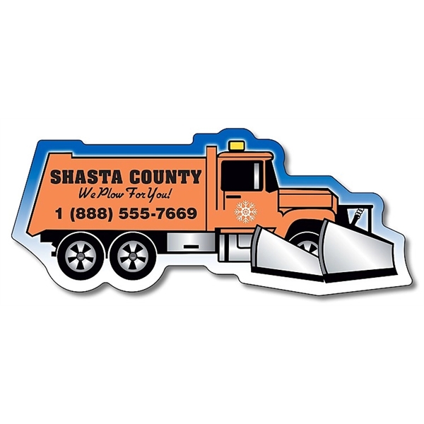 Magnet - Snow Plow Shape (4.25x1.78125 - Right Facing) - 20... from ASI 91760 Tradenet Publishing / TradeNet Line