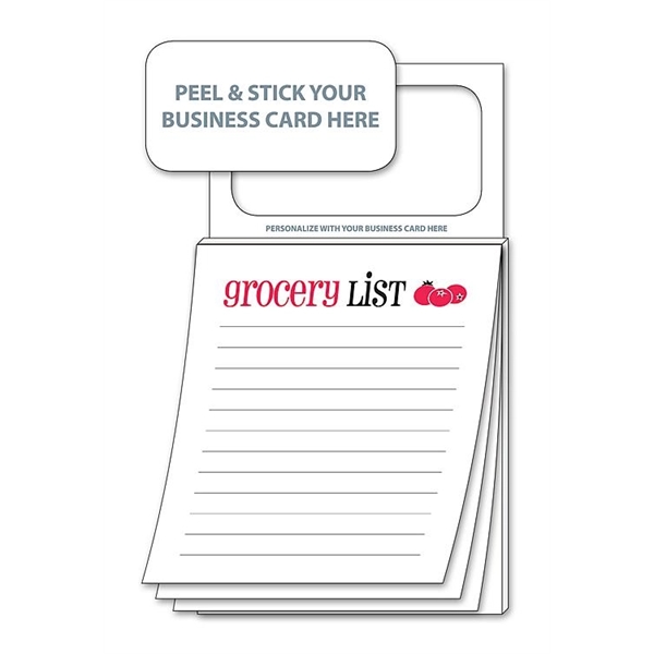 Magnetic Scratch Pad / Notepad (MBC) - Stock Grocery List (5... from ASI 91760 Tradenet Publishing / TradeNet Line