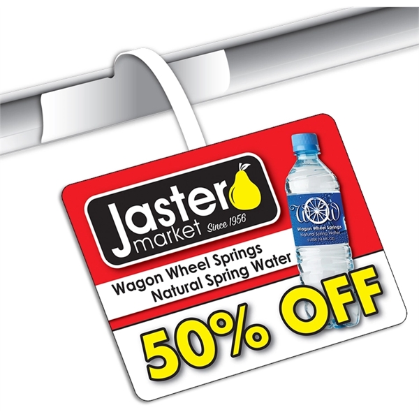 Shelf Talker - UV-Coated (1S) Plastic - Rectangle (4.75x3.5).... from ASI 91760 Tradenet Publishing / TradeNet Line