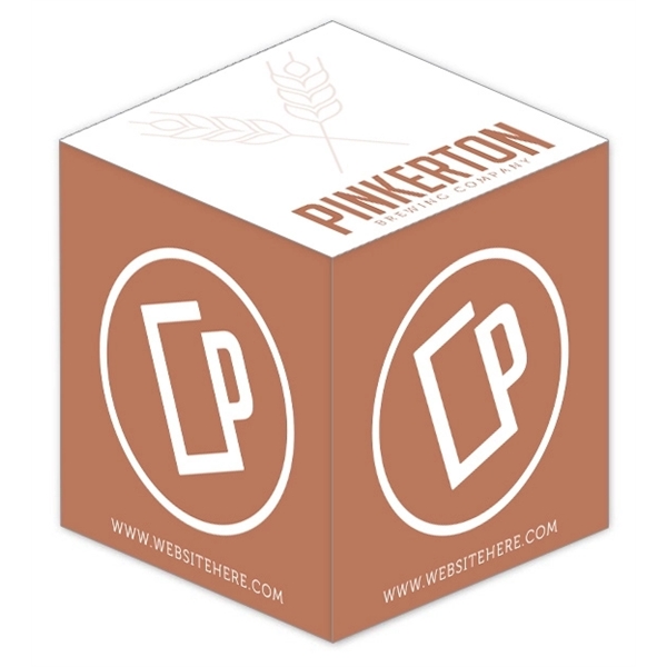 Stik-ON - Adhesive Note Cubes - 3.875x3.875x3.875-1 Color.... from ASI 91760 Tradenet Publishing / TradeNet Line