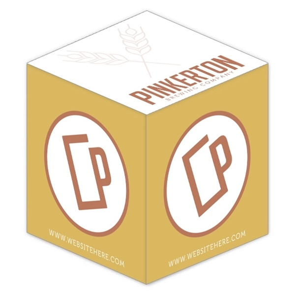 Stik-ON - Adhesive Note Cubes - 3.875x3.875x3.875-2 Color.... from ASI 91760 Tradenet Publishing / TradeNet Line