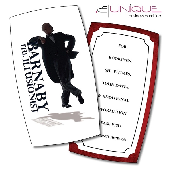 Extra-Thick UV-Coated (1S) Paper Business Card (3.5x2) - B.... from ASI 91760 Tradenet Publishing / TradeNet Line