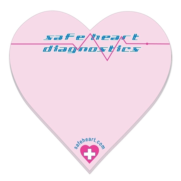 Stik-ON Shape Adhesive Notes - Heart (5.5x5.5) - 100 Sheet.... from ASI 91760 Tradenet Publishing / TradeNet Line