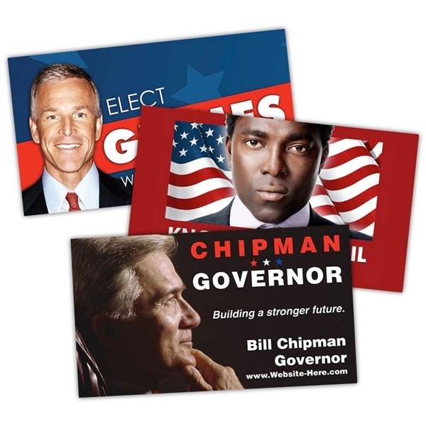 Political Business Card Magnet - 3.5x2 (Square Corners) - 20... from ASI 91760 Tradenet Publishing / TradeNet Line