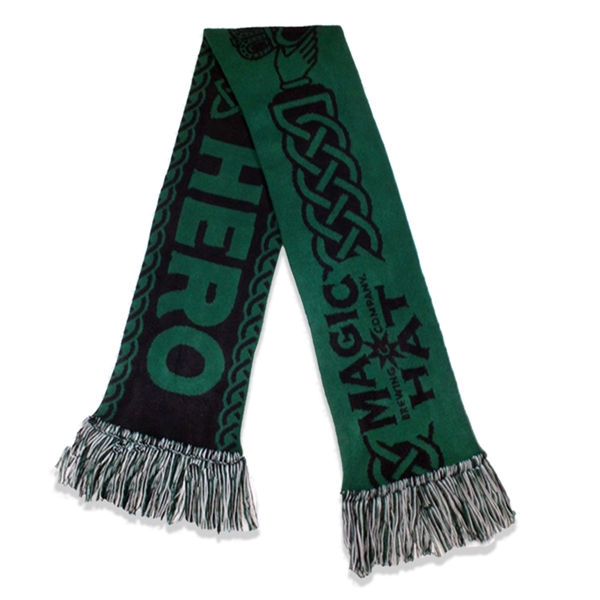 Custom Knit Scarf with Fringe... from ASI 98085 Wolfmark