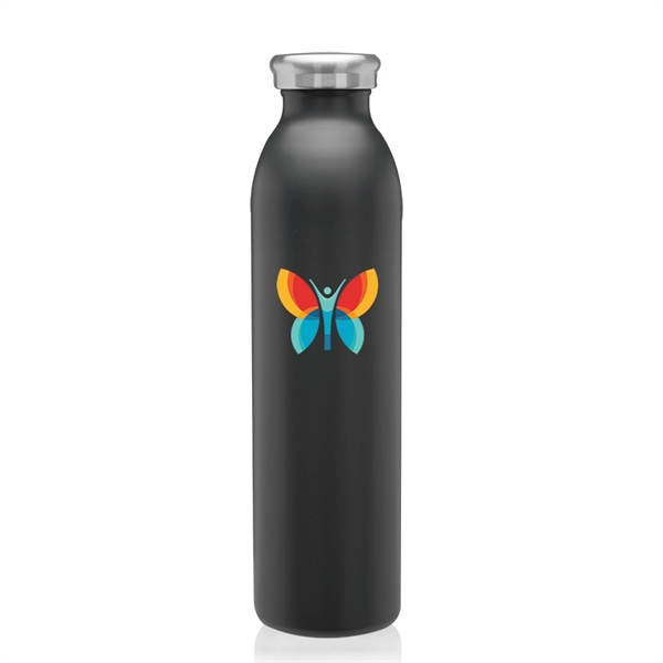 20 oz. stainless steel water bottle with double wall vacuum insulation... from ASI 39552 BEL Promo
