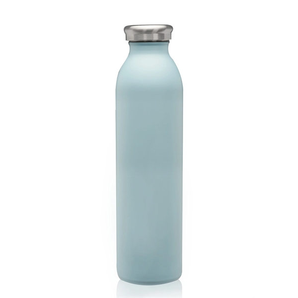 20 oz. stainless steel water bottle with double wall vacuum insulation... from ASI 39552 BEL Promo