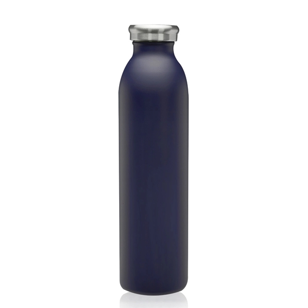 20 oz. stainless steel water bottle with double wall vacuum insulation... from ASI 39552 BEL Promo