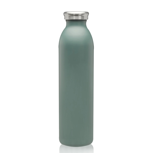20 oz. stainless steel water bottle with double wall vacuum insulation... from ASI 39552 BEL Promo