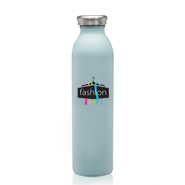 20 oz. stainless steel water bottle with double wall vacuum insulation... from ASI 39552 BEL Promo