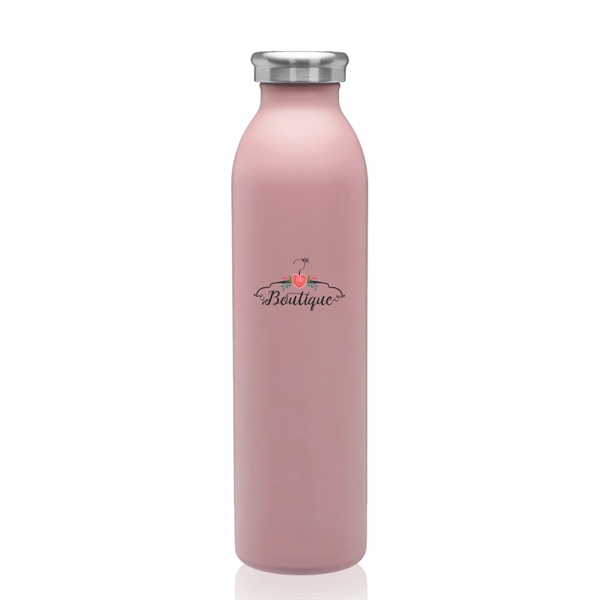 20 oz. stainless steel water bottle with double wall vacuum insulation... from ASI 39552 BEL Promo