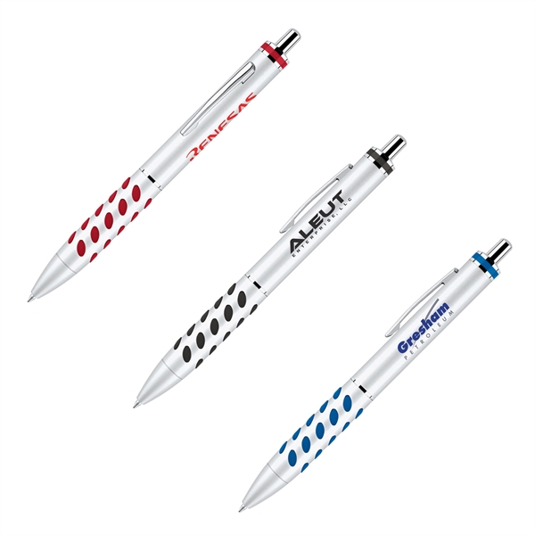 Click action pen has a beautiful dot gripped design which not... from ASI 34800 Alstar Creations / Alstar Line