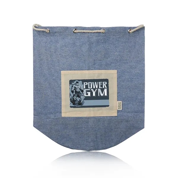 Recycled cotton rope backpack with drawstring closure.... from ASI 39552 BEL Promo